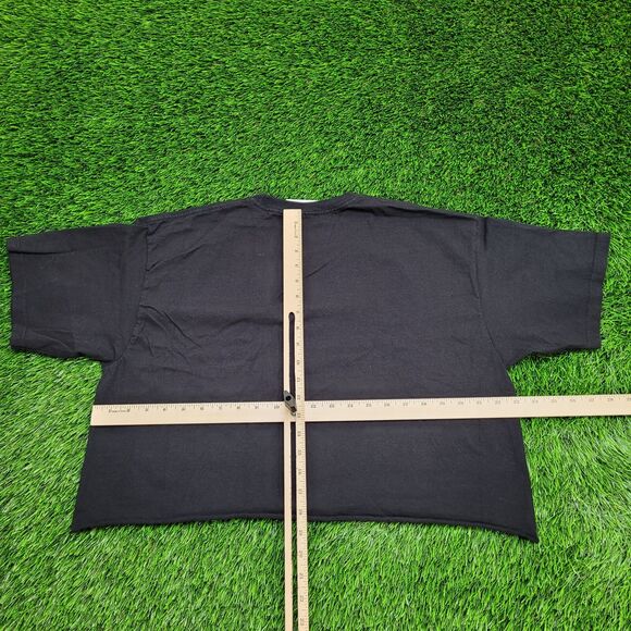 2PAC Shakur Cropped Shirt Womens XL 23x18 Black - Picture 3 of 11